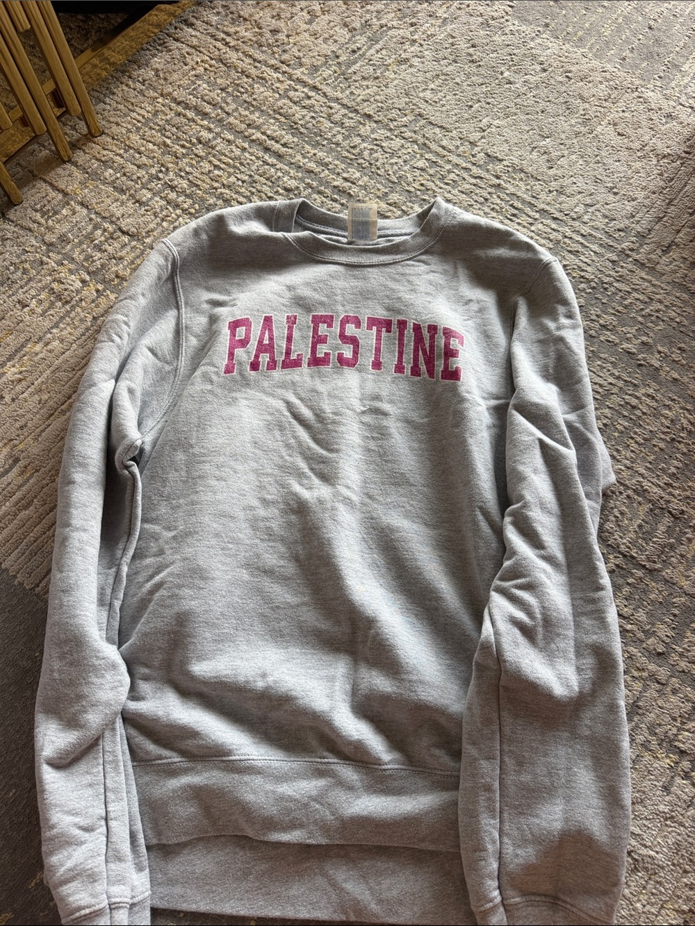 Gray Palestine Sweatshirt